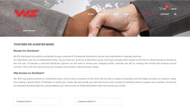 WS Oil Company Pte Ltd Portfolio Screenshot 5