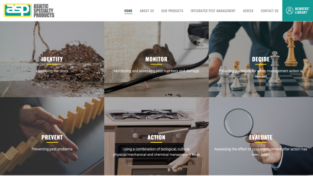 Asiatic Specialty Products Portfolio Screenshot 3