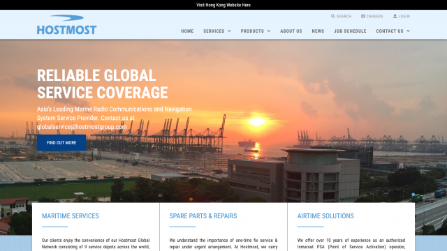 Hostmost Engineering Ltd. Portfolio Screenshot 1