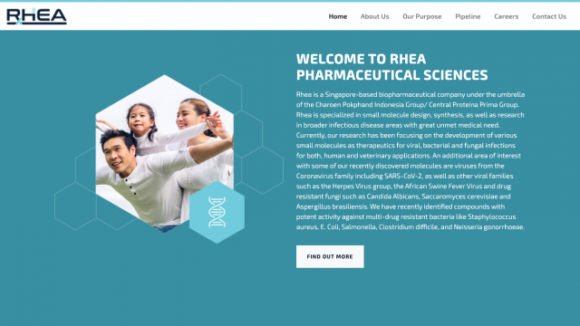 Rhea Pharmaceutical Portfolio Screenshot 3
