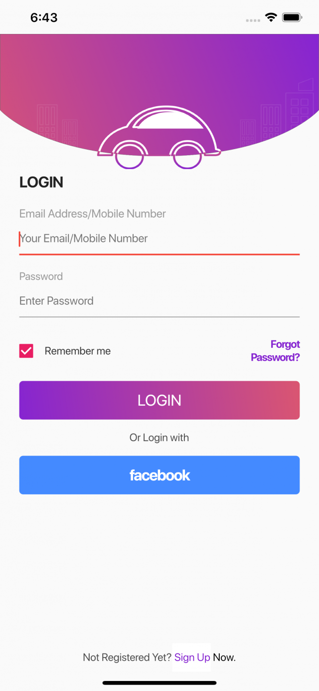 Causeway OD Shield Mobile App Portfolio Screenshot 1