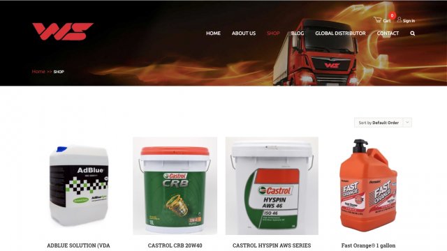 WS Oil Company Pte Ltd Portfolio Screenshot 4