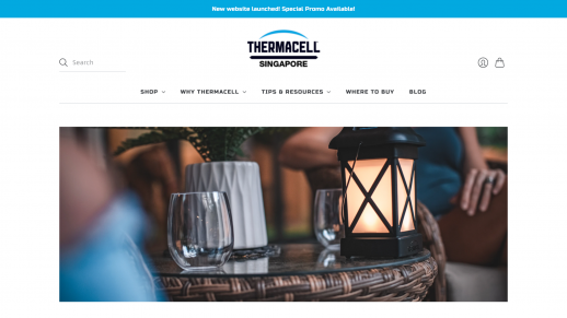 Portfolio thumbnail of Thermacell Singapore - Website Revamp